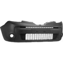 RENAULT KANGOO- YENİ- 14/15 ÖN TAMPON SİYAH SİS DELİKLİ/PANJURLU