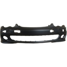 MERCEDES C CLASS- W203- 05/07 ÖN TAMPON SİYAH SİS/PANJUR BAND DELİKLİ (AMG TİPİ)(ISAM)