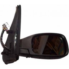 PEUGEOT 306- SD- 97/00 KAPI AYNASI L ELEKTRİKLİ/ISITMALI 5FİŞLİ (SİYAH)