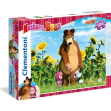 Clementoni 23682 Masha And The Bear 2 104 Parça Maxi Puzzle