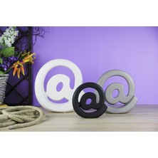 Ancel Net İşareti Vazo Krem 29,2Cm