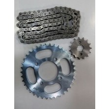 Prc Zincir Dişli Seti 15T/38T 428-116L Oem Mondial Mr-150 Drıft Mh-125 Mc-150 Mc-125 Mh-150 Deltaforce