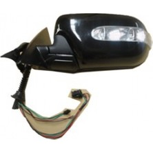 BMW 5 SERI- E39- 96/00 KAPI AYNASI L ELEKTRİKLİ/ISITMALI/SİNYALLİ/LEDLİ MANUEL KATLANIR (FAMELLA)