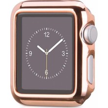 Ally Apple Watch Uyumlu 42Mm Lazer Kaplama Ultra Slim Şeffaf Silikon Kılıf