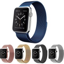 Ally Apple Watch Uyumlu 38Mm Metal Kayış Milano Loop