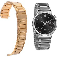 Ally Huawei Watch 18Mm Kayış Paslanmaz Çelik 3 Bakla