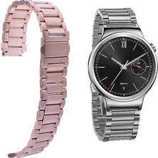 Ally Huawei Watch 18Mm Kayış Paslanmaz Çelik 3 Bakla