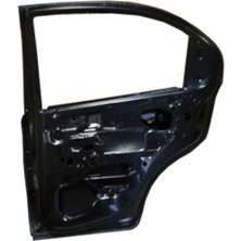 CHEVROLET AVEO- SD- 07/12 ARKA KAPI KOMPLE R (ÇELİK BARLI) SİYAH