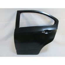 CHEVROLET AVEO- SD- 11/14 ARKA KAPI KOMPLE L SİYAH BOYALI (İCELİ/ÇEKOMASTİKLİ)