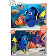 Ks Games Kayıp Balık Nemo Puzzle (12+24 Parça)