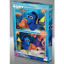 Ks Games Kayıp Balık Nemo Puzzle (12+24 Parça)