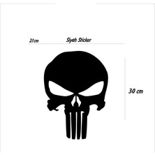 StickerMarket kurukafa Siyah Sticker