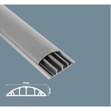 Mutlusan 75X18 Mm Yapışkansız Balık Sırtı Kanal Zemin İçin 5 Adet 10 Metre
