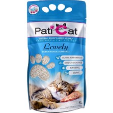 Paticat Lovely Beyaz Sabun Kokulu Kedi Kumu (İnce Taneli) - 10 Lt