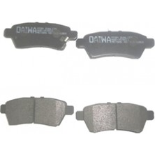 Nissan PICK UP- NAVARA- 06/14 ARKA FREN BALATASI (DİSK) (110.6X40.8X16)(DAIWA)