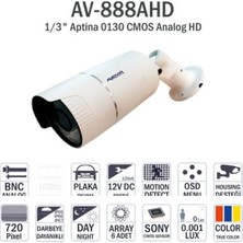 Avenir Av-888Ahd 960P Bullet Dış Mekan Kamera