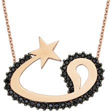 Altınsepeti Rose Altın Vavlı Yıldız Kolye As1246Klr2