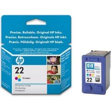 Hp C9352Ae No:22 Renkli Kartuş