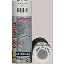 Eco Servis Sprey Boya Yaldız Gümüş