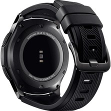 Samsung Galaxy Gear S3 Frontier  (Android ve iPhone Uyumlu) – Dark Gray SM-R760NDAATUR (Samsung Türkiye Garantili)