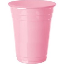 Kikajoy Plastik Meşrubat Bardağı Pembe