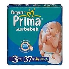 Prima Bebek Bezi Deliksiz Uyku 3 Beden 37 Adet