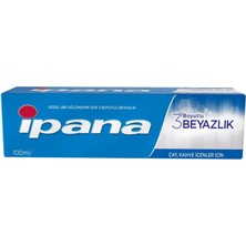 İpana Diş Macunu 3 Boyutlu Beyazlık Çay Kahve İçenler İçin 100 ml