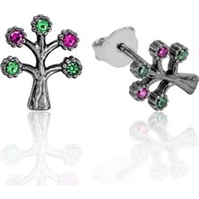 KENPAZAR MeryemZeynep Gümüş Ağaç Küpe