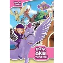 Disney Prenses Sofia Uçan At Derbisi Boya Oku Yapıştır