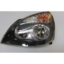 RENAULT CLIO- SD/HB- 02/06 FAR LAMBASI L ELEKTRİKLİ/MOTORSUZ  SİYAH 5 FİŞLİ (FAMELLA)