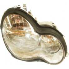 MERCEDES C CLASS- W203- 03/07 FAR LAMBASI R KRİSTAL/MERCEKSİZ VAKUMLU 5 FİŞLİ (FAMELLA)