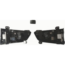 HONDA JAZZ- 09/11 SİS LAMBASI OVAL TİP R/L SET 2 PARÇA (TESİSAT/ÇERÇEVE/DÜĞMESİ İLE BİRLİKTE)
