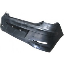 HYUNDAI I10- 11/12 ARKA TAMPON SİYAH REFLEKTÖR DELİKLİ