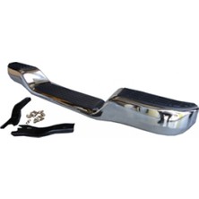 FORD RANGER- PICK UP- 98/07 ARKA TAMPON NİKELAJLI (ALTI OVAL)(BAĞLANTI BRAKETLERİ İLE)