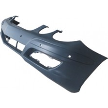 MERCEDES E CLASS- W211- 07/09 ÖN TAMPON GRİ SİS/SENSÖR/ÇEKİ DEMİR DELİKLİ KENDİNDEN BANDLI