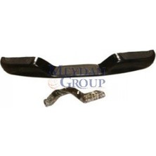 TOYOTA HILUX- PICK UP LN145- 98/01 ARKA TAMPON SİYAH (BAĞLANTI BRAKETLERİ İLE)