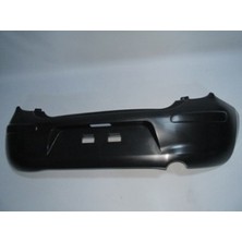 Nissan MICRA- K13- 10/13 ARKA TAMPON SİYAH KENDİNDEN BANDLI