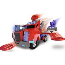 Simba Transformers Optimus Prime Battle Truck Sesli Disk Atan Araç