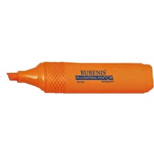 Rubenis Rf-315 Turuncu Fosforlu Kalem 1 Adet Ölçüleri ile Kullanıma Uygun