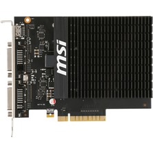 MSI Nvidia GeForce GT 710 2GB 64Bit GDDR3 (DX11) PCI-E 2.0 Ekran Kartı ( GT 710 2GD3H H2D )