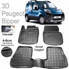 3D KAUÇUK PASPAS PEUGEOT BİPPER SİYAH