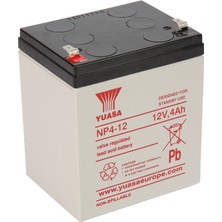 Yuasa NP4-12 12V 4Ah Bakımsız Kuru Akü