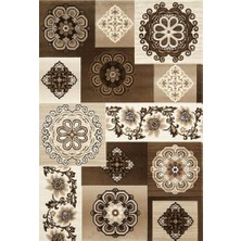 Efsane Halı 080X300 (2,4 M2) İpeksi 7534 070 Patchwork Yolluk