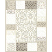 Efsane Halı 080X300 (2,4 M2) İpeksi 7544 060 Patchwork Yolluk