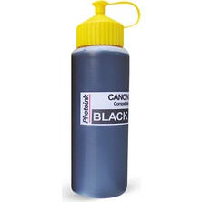 Photoink Canon G1400 - G2400 - G3400- Gı 490 Yazıcılar İçin Uyumlu 500 Ml Siyah Mürekkep