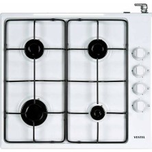 Vestel VS 4641G 4 Gözü Gazlı  Beyaz Setüstü Ocak
