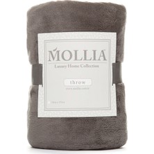 Mollıa Diz Üstü Soft Touch Battaniye 105x170