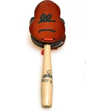 Jinbao Jb148M Kastanyet (Maymun Desenli) 14,5Cm