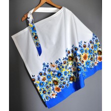 Happy Me - Mavi Bahçe Emzirme Önlüğü