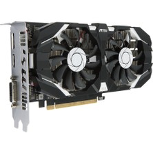 MSI NVIDIA GeForce GTX 1050 TI 4GT OC 4GB 128 bit GDDR5 DX(12) PCI-E 3.0 Ekran Kartı (GTX 1050 TI 4GT OC)